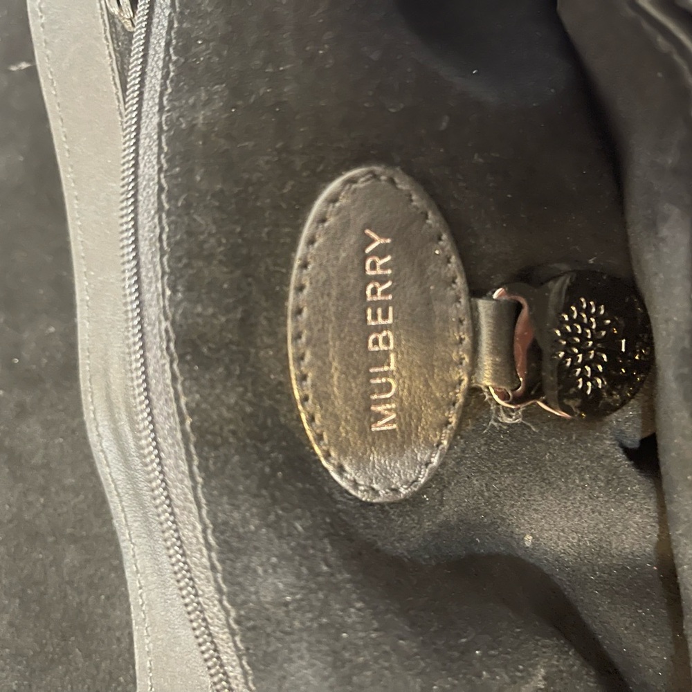 Mulberry Black Leather ZigZag Alexa Bag - Picture 4 of 17